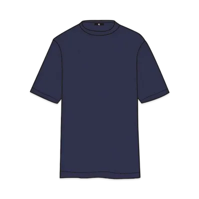 UNIQLO +J Supima Cotton Relax Fit Crew T 449135 "Navy"
