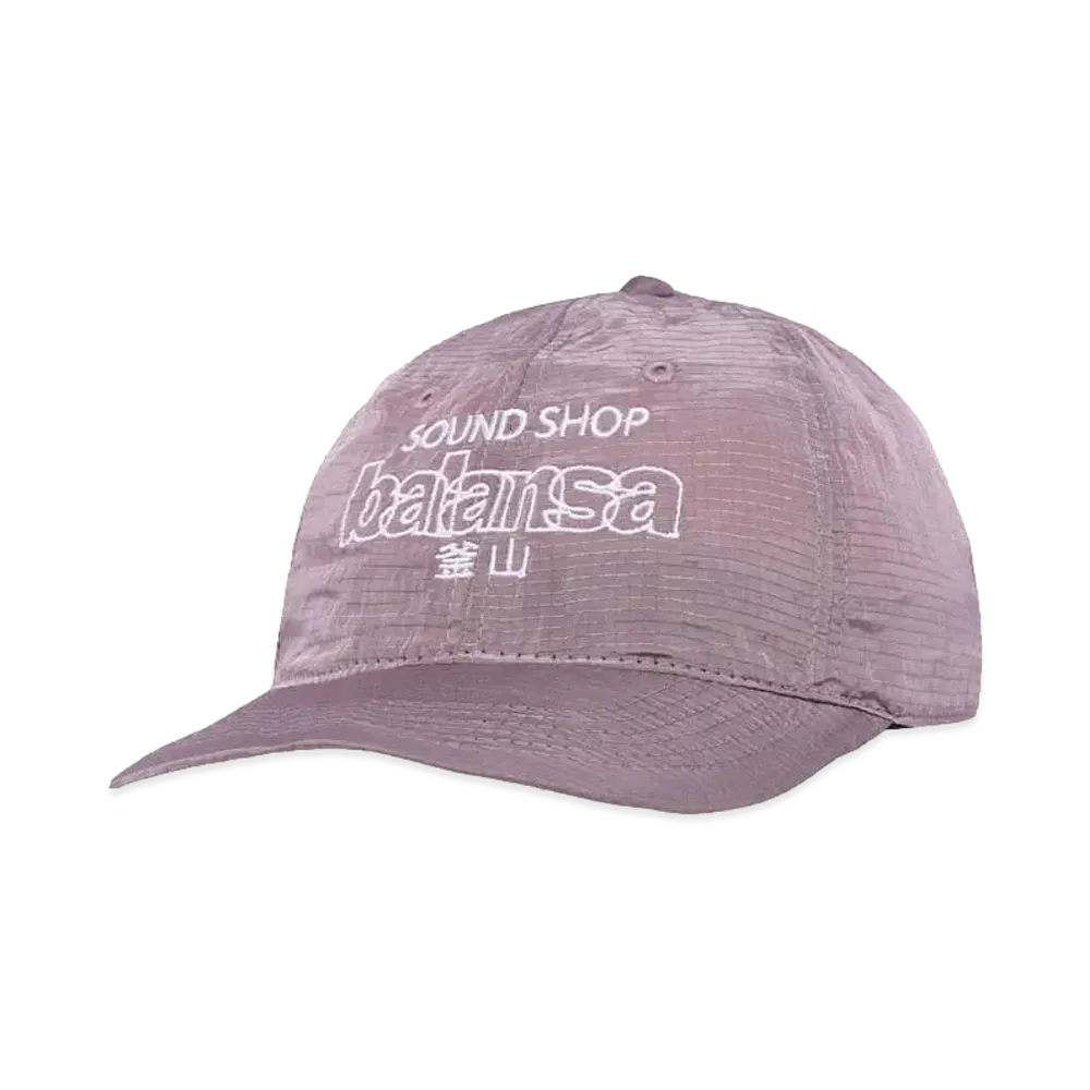SOUND SHOP balansa SSB LOGO NYLON BALL CAP "ORCHID"