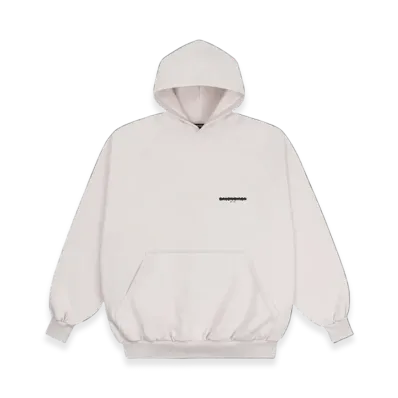 BALENCIAGA Women's Strike 1917 Oversized Hoodie "Off White"