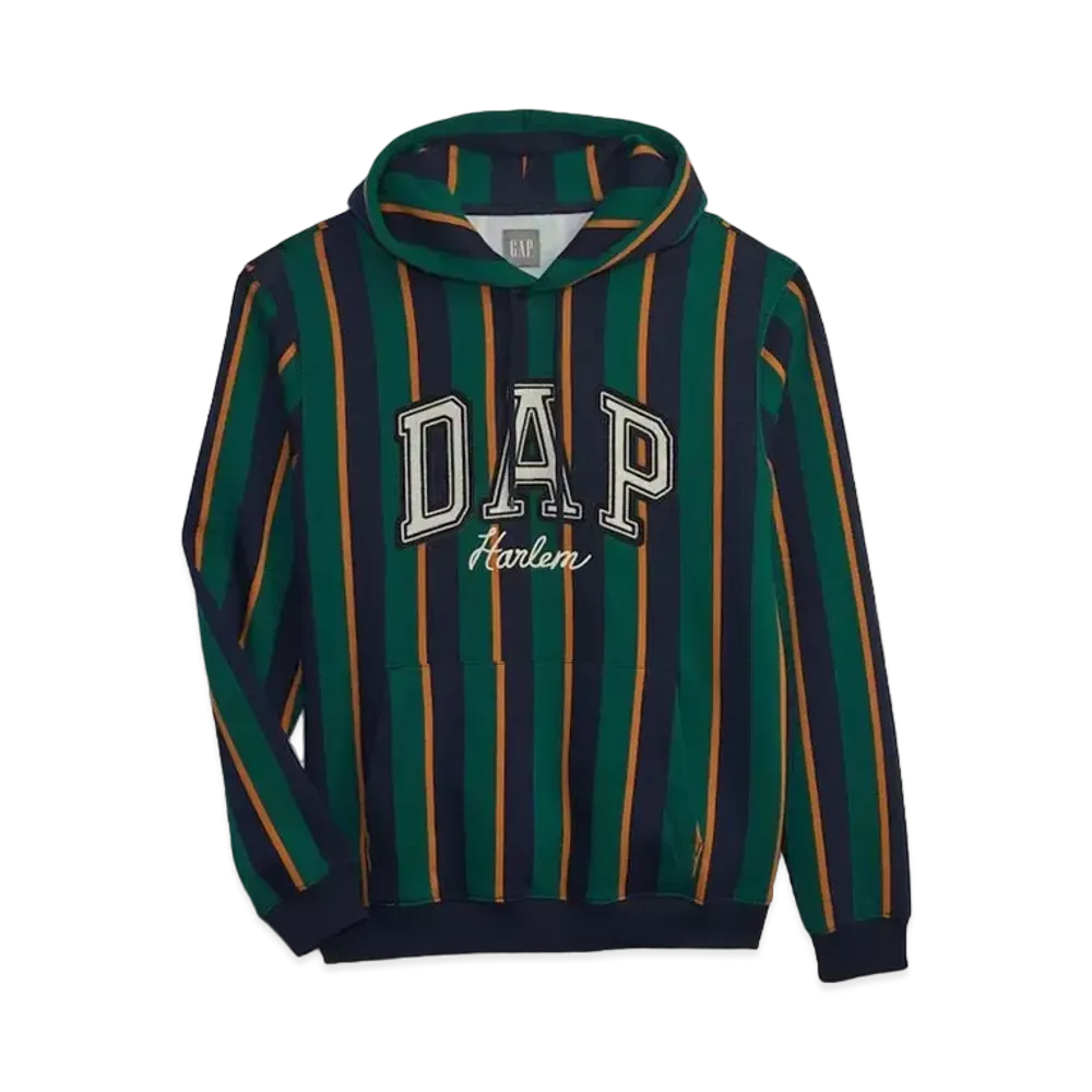 GAP DAP Logo Parka Unisex "Green Stripe"
