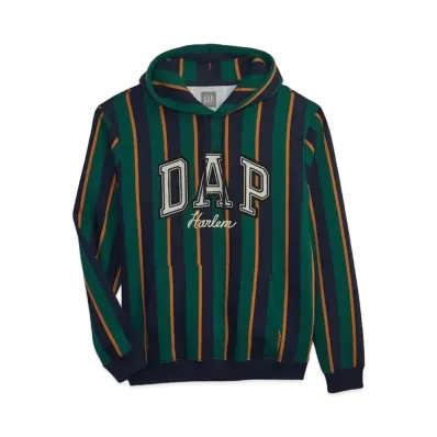 GAP DAP Logo Parka Unisex "Green Stripe"