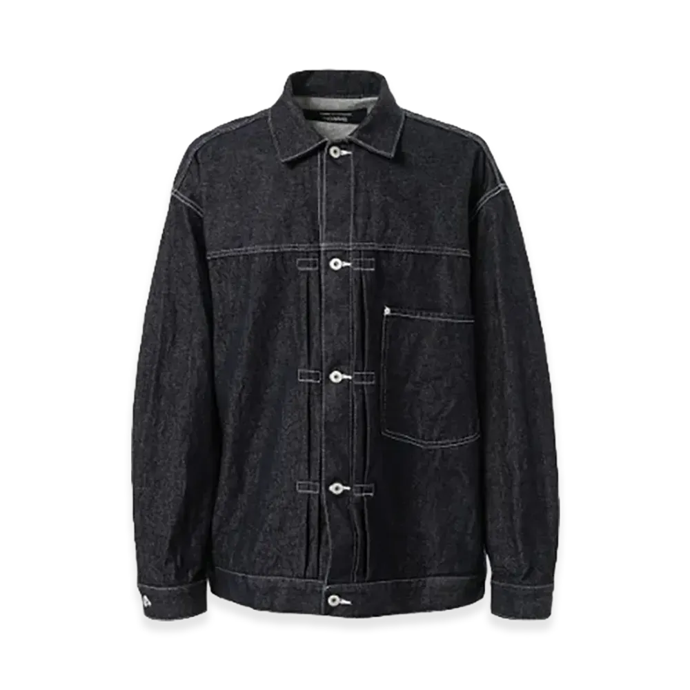 COMME des GARCONS HOMME Cotton Denim Jacket "Indigo Blue"