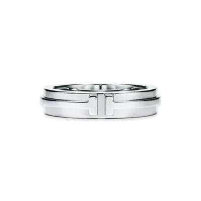 Tiffany & Co. Tiffany T Narrow Ring 18K "White Gold"