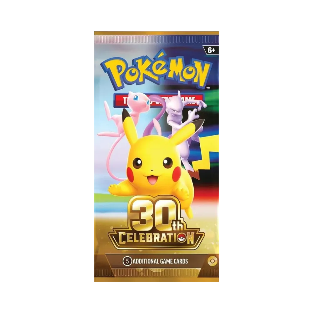 ポケモンカードゲームMEGA(英語版) ブースターバンドル「30th CELEBRATION 」パック