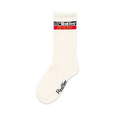 Buffer x Dydo Jacquard Line Socks DyDo KTC "White"