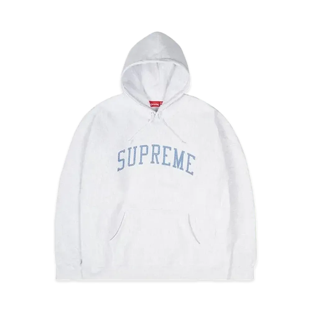 Supreme Stars Arc Hooded Sweatshirt "Ash Grey"