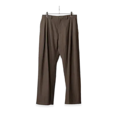ANCELLM Wool Slacks "Brown"
