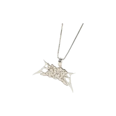 PRO WRESTLING NOAH 25th ANNIV \ 89xiitokyo Jounetsu RATEL'S SILVER NECKLACE "SILVER"