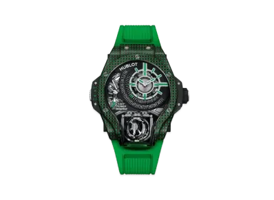 HUBLOT MP MP-09 Tourbillon Bi-Axis Green 3D Carbon 49mm
