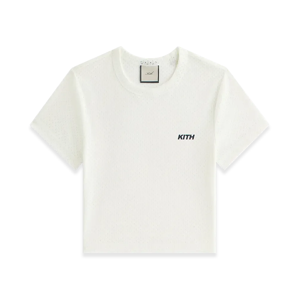 Kith Women's Mulberry II Mesh Tee "White"