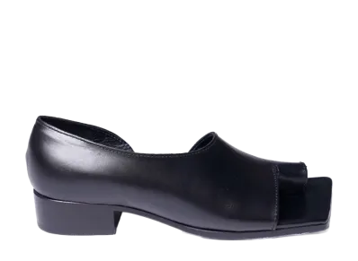 JUNYA WATANABE Open Toe Pumps "Black"