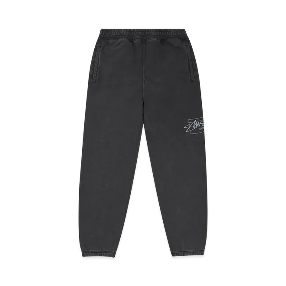 Stussy Dyed Stussy Designs Pants "Black"