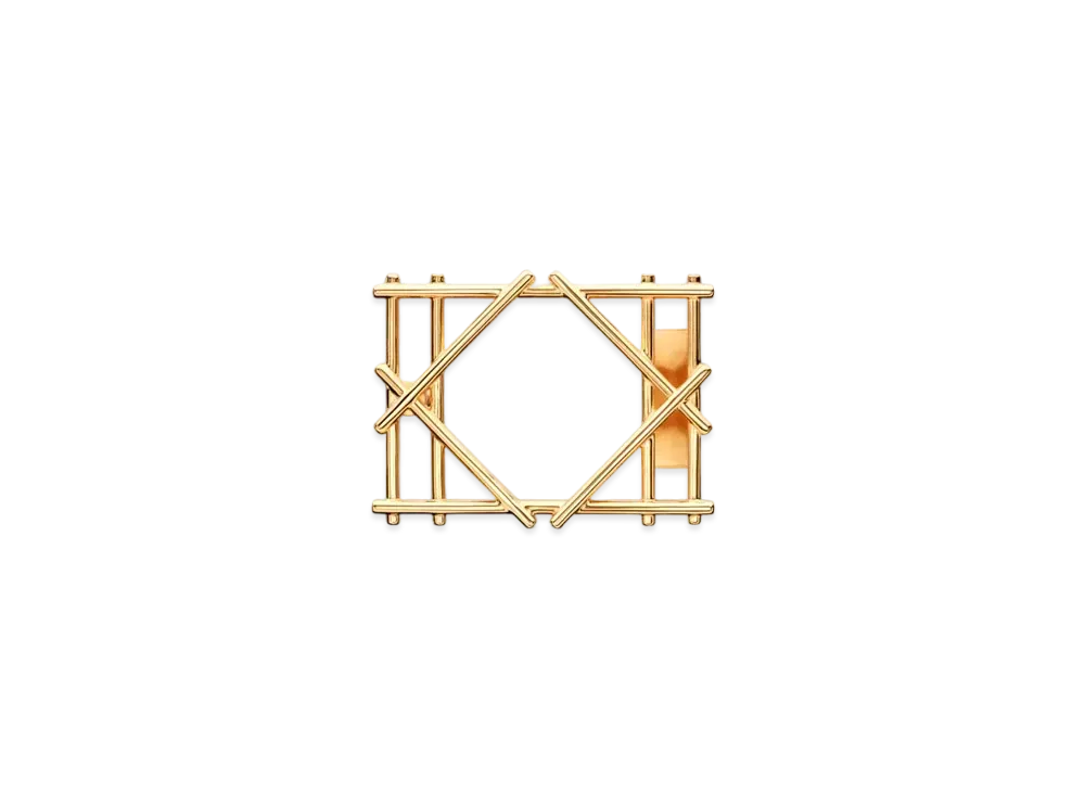 Dior Cannage Belt Buckle Brass 35 MM "Gold"