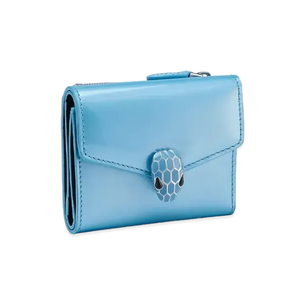 BVLGARI Serpenti Forever Wallet "Blue"