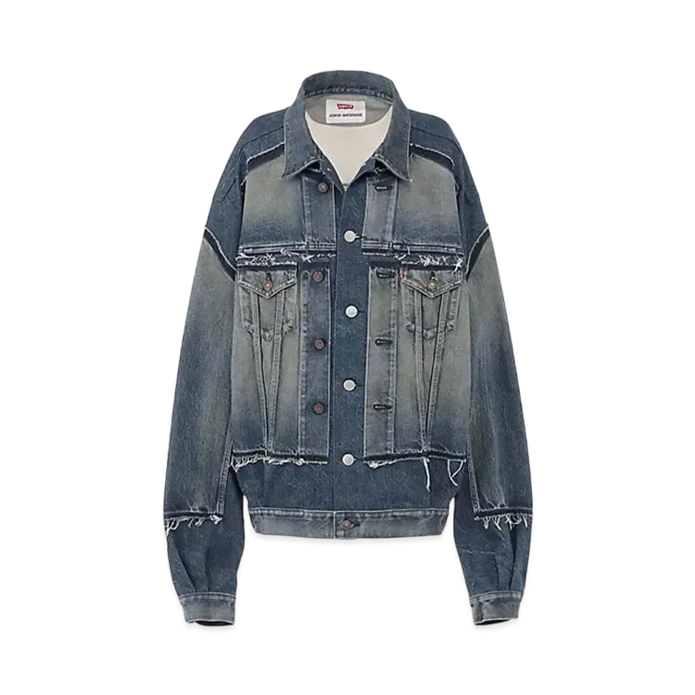 JUNYA WATANABE x Levi's Women W Name Cotton Denim Jacket "Indigo"