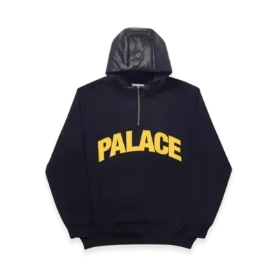 PALACE Puffer Hood "Black"