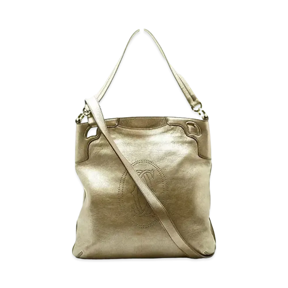 Cartier Marcello 2WAY Shoulder bag ”Gold”