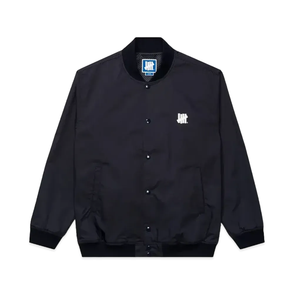 UNDEFEATED Shell Varsity Jacket "Navy"