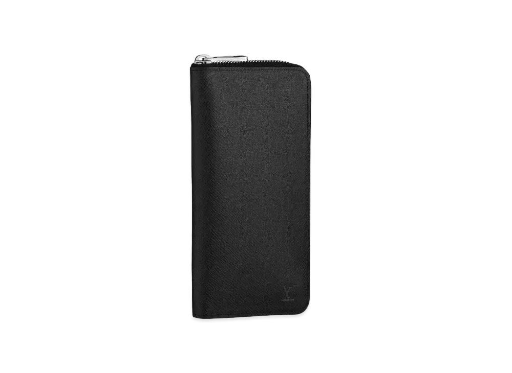 Louis Vuitton Zippy Wallet Vertical Taiga "Noir"
