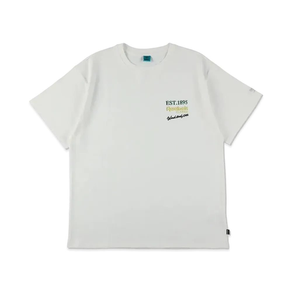 WIND AND SEA Reebok x atmos Logo S/S Tee "White"