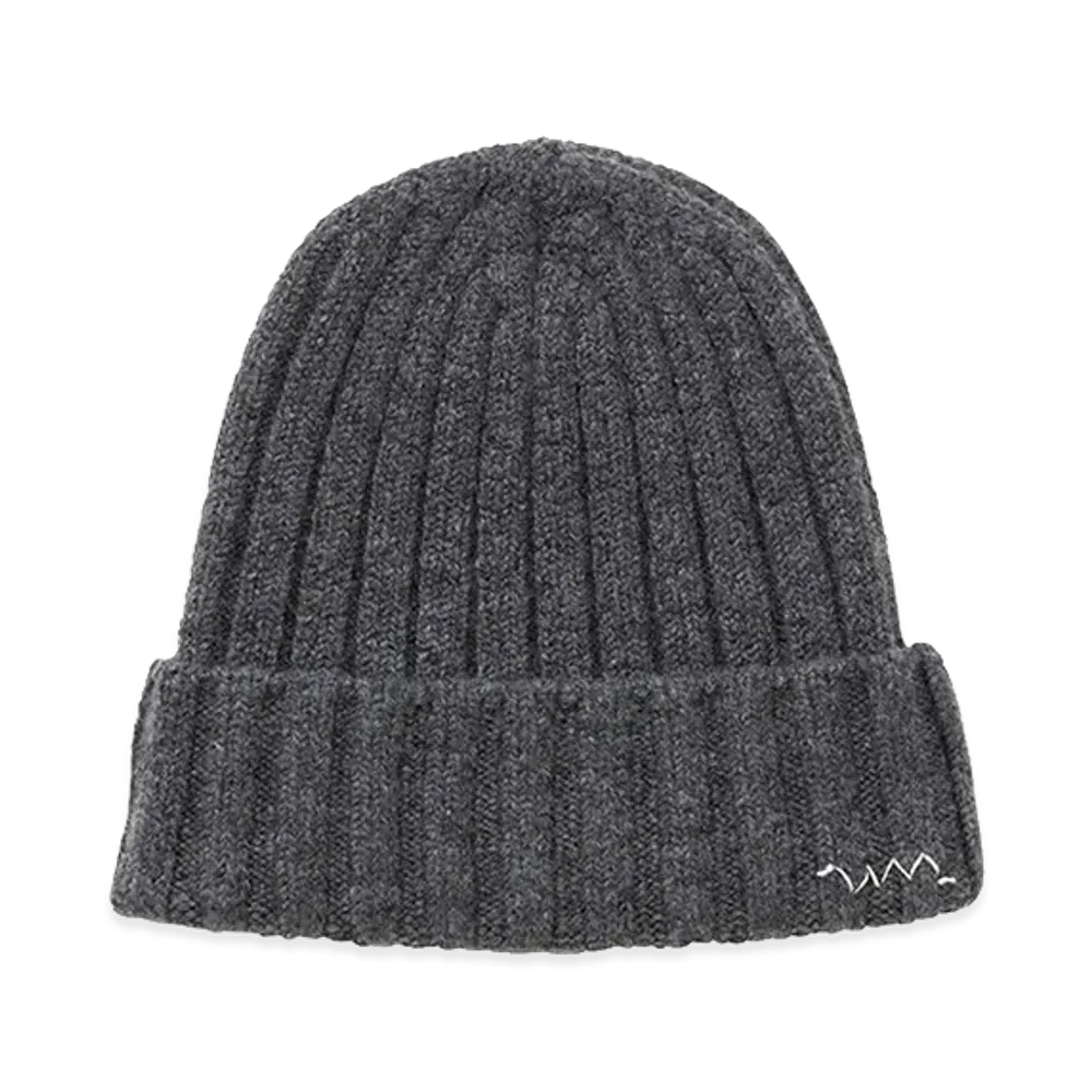 visvim Knit Cap (Cashmere) "Charcoal"