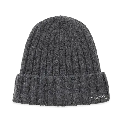 visvim Knit Cap (Cashmere) "Charcoal"