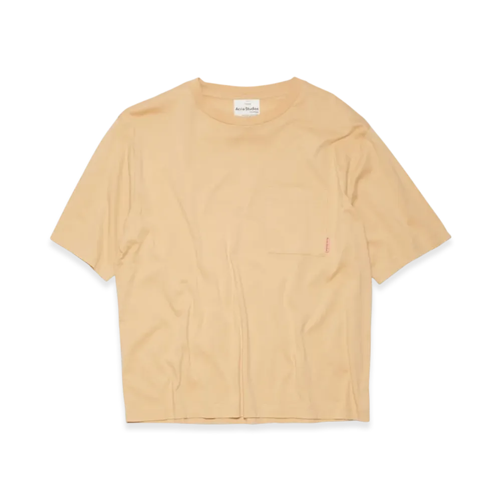 Acne Studios Crewneck T-Shirt "Light Camel"