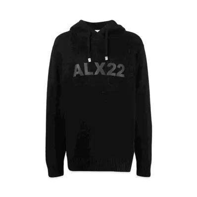 1017 ALYX 9SM Logo-Print Hoodie "Black"