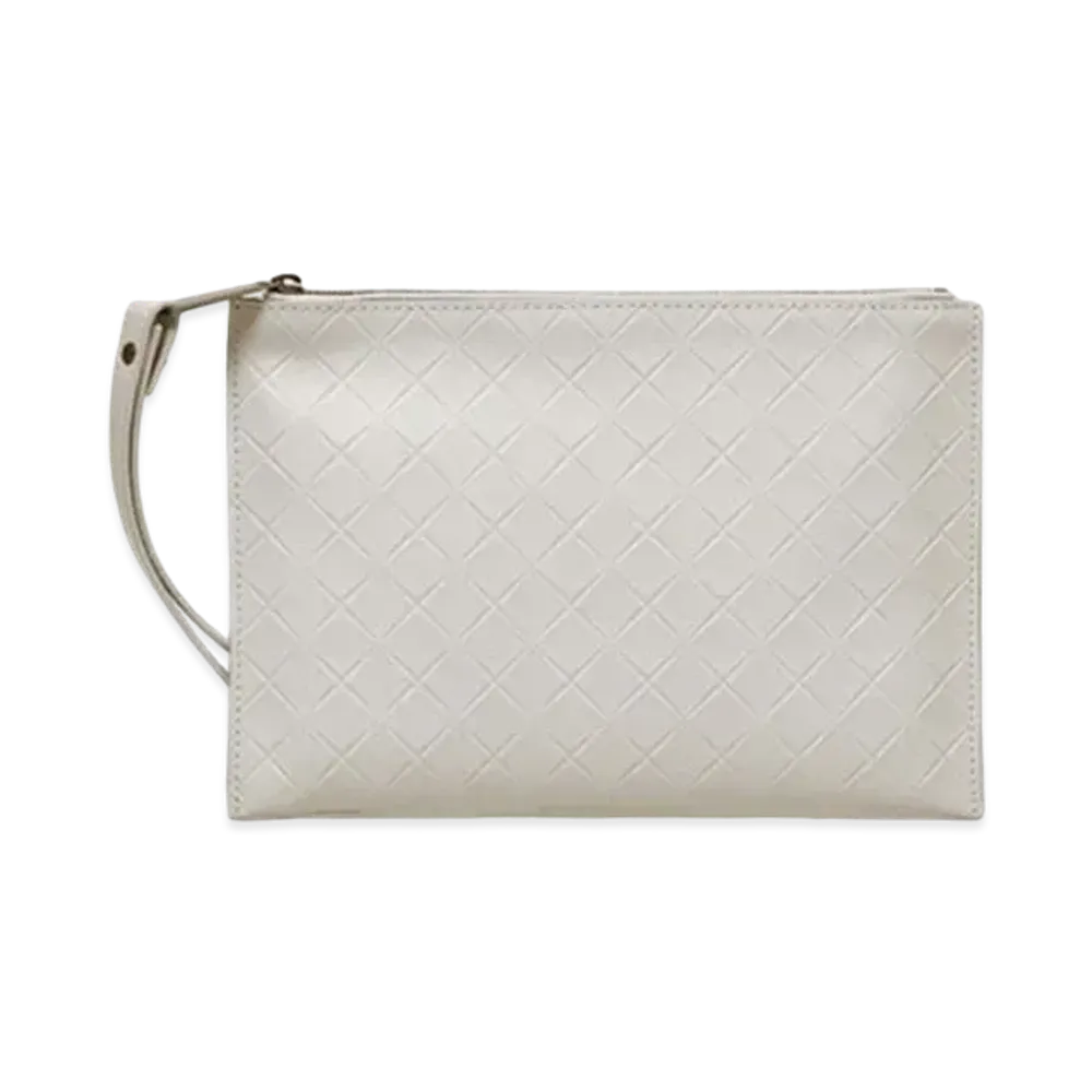 Bottega Veneta Clutch Pouch "White"
