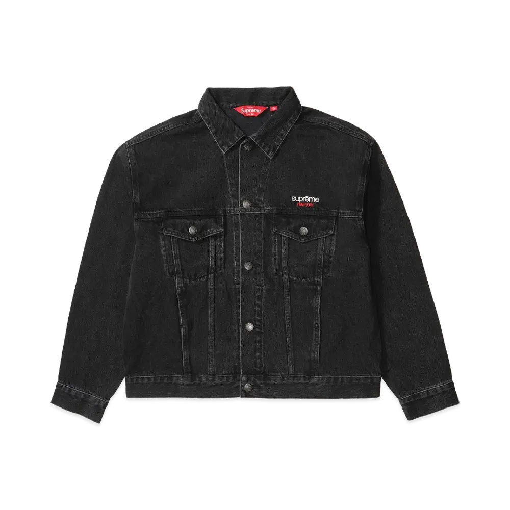Supreme Denim Trucker Jacket "Black" (26SS)
