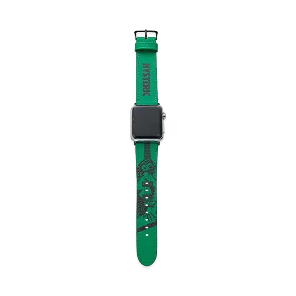 HYSTERIC GLAMOUR Guitar Girl Apple Watch Band "Green"