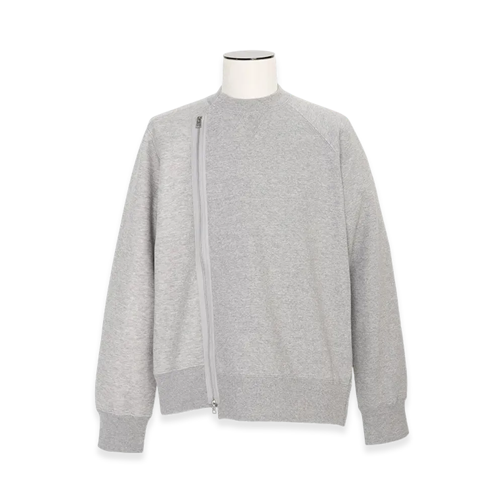 sacai Sponge Sweat Blouson "Light Gray"