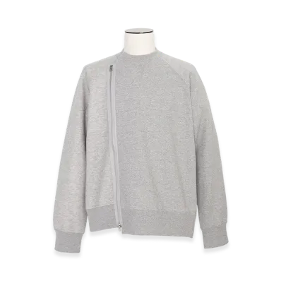 sacai Sponge Sweat Blouson "Light Gray"