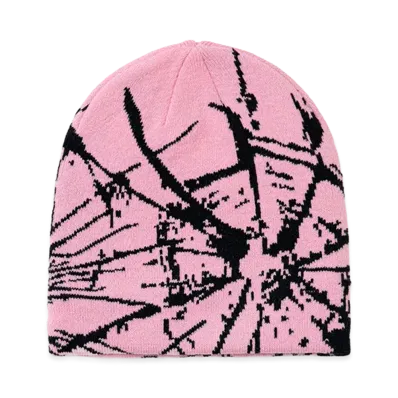 BoTT Shattered Skull Cap Beanie "Pink"