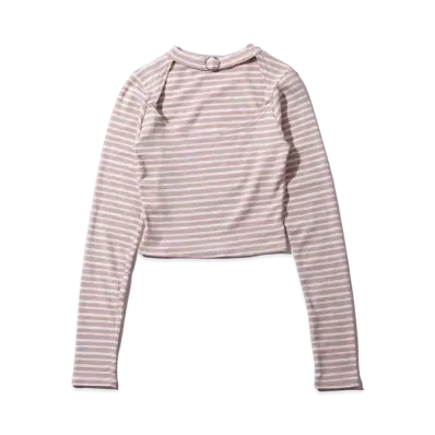 atmos pink Border Hadamise Tops "Beige"