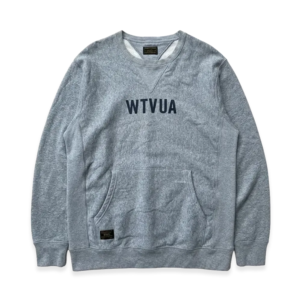WTAPS WTVUA Crewneck Sweat "Gray"