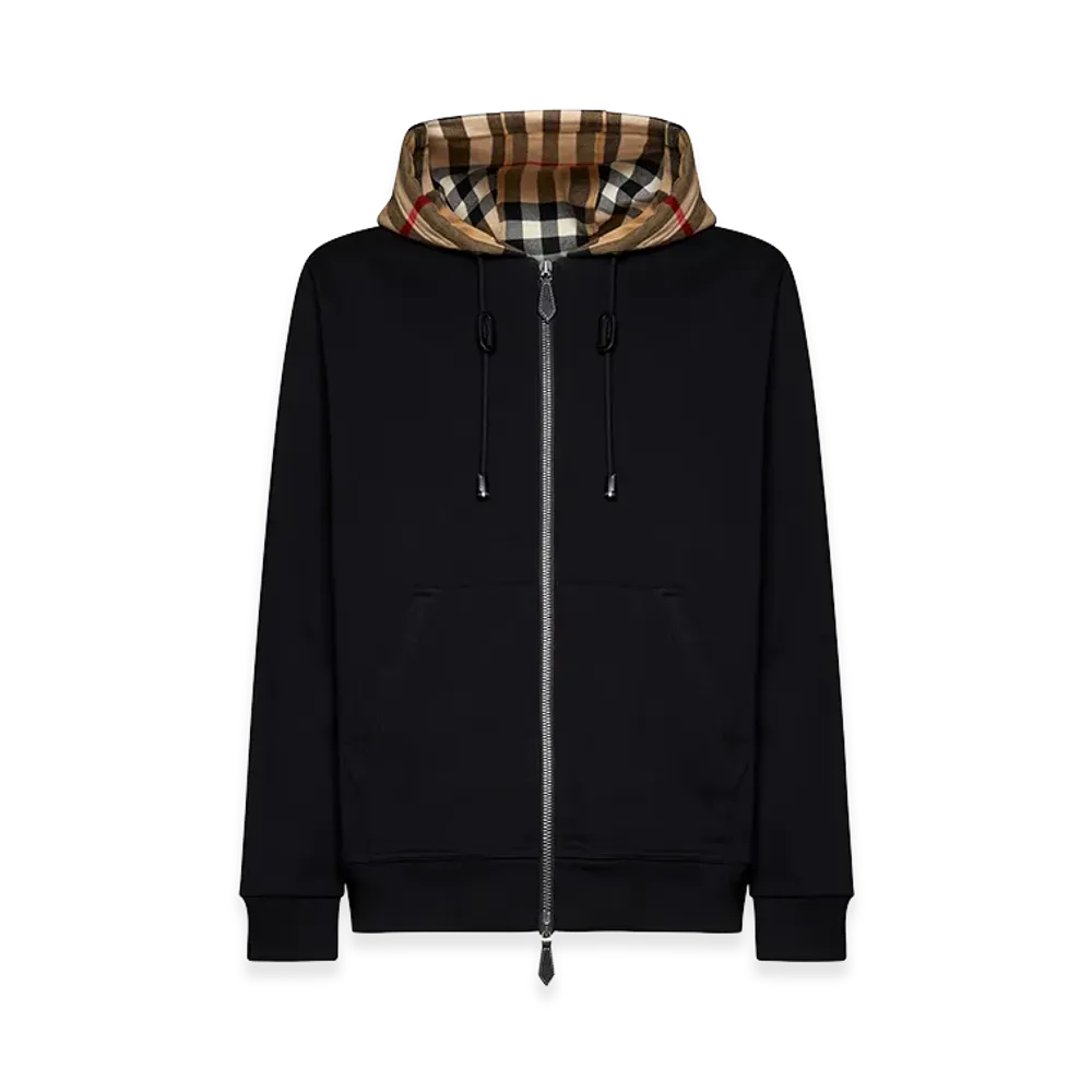 Burberry Cotton Sweatshirt "Black"