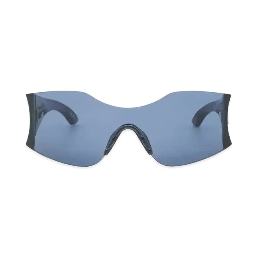 BALENCIAGA HOURGLASS MASK SUNGLASS "BLUE"