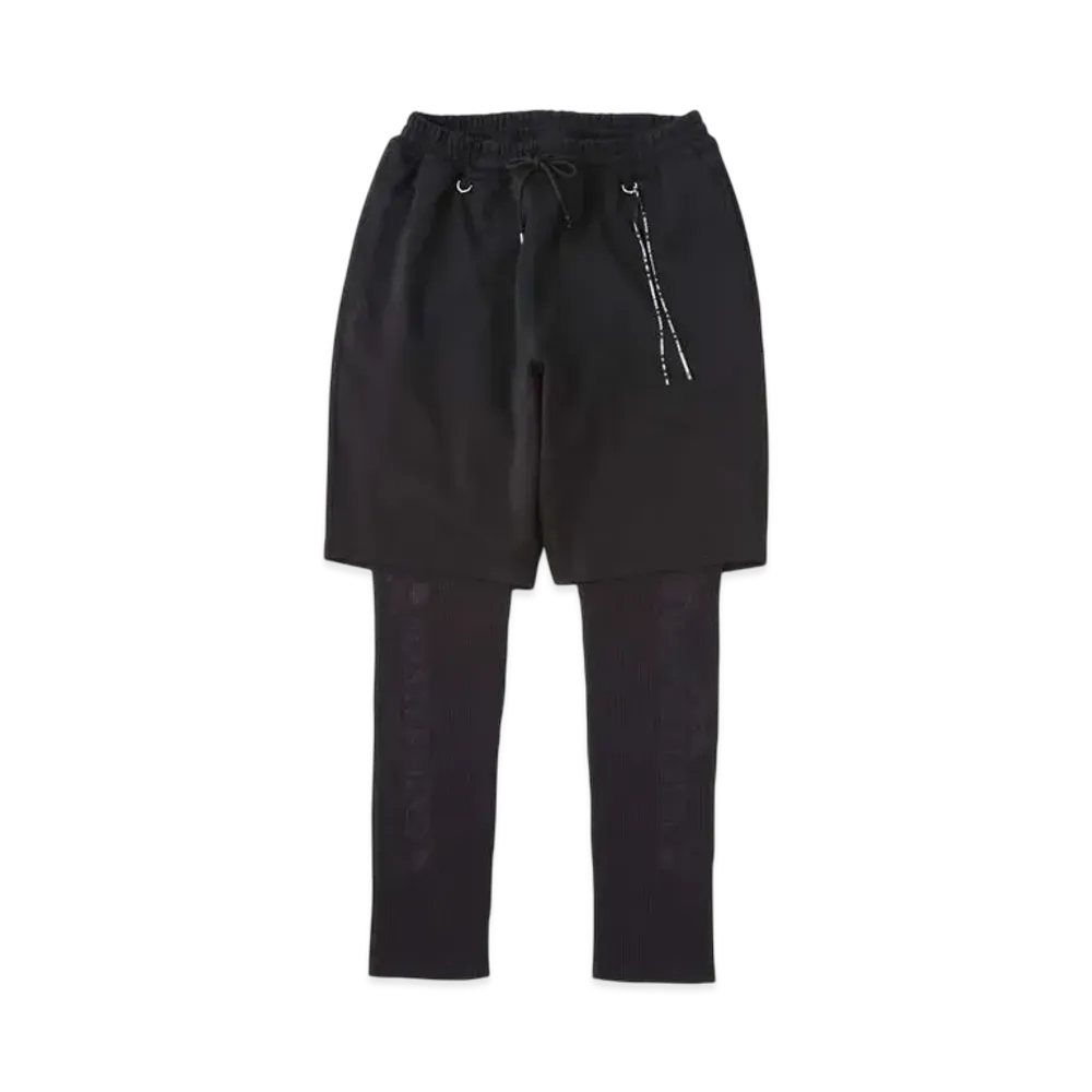 mastermind WORLD Layered Pants "Black"