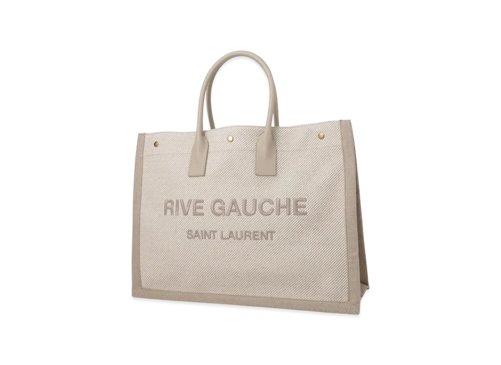 Saint Laurent Rive Gauche Tote Bag "Beige"