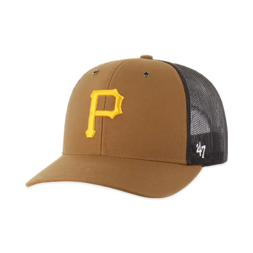 47 x Carhartt Pittsburgh Pirates Trucker "Brown"
