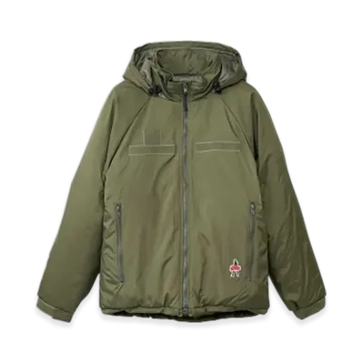 HYSTERIC GLAMOUR Vixen Girl Patch Hooded Blouson "Khaki"