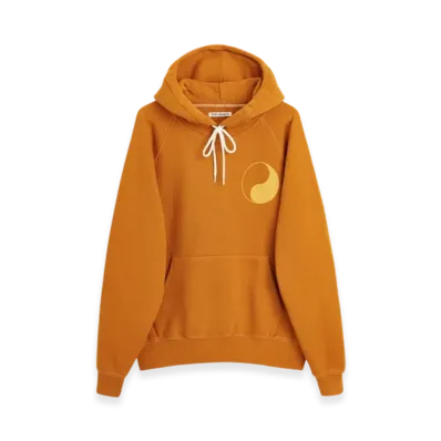OUR LEGACY Work Shop Hood "Honey Ginger Yin Yang Print"
