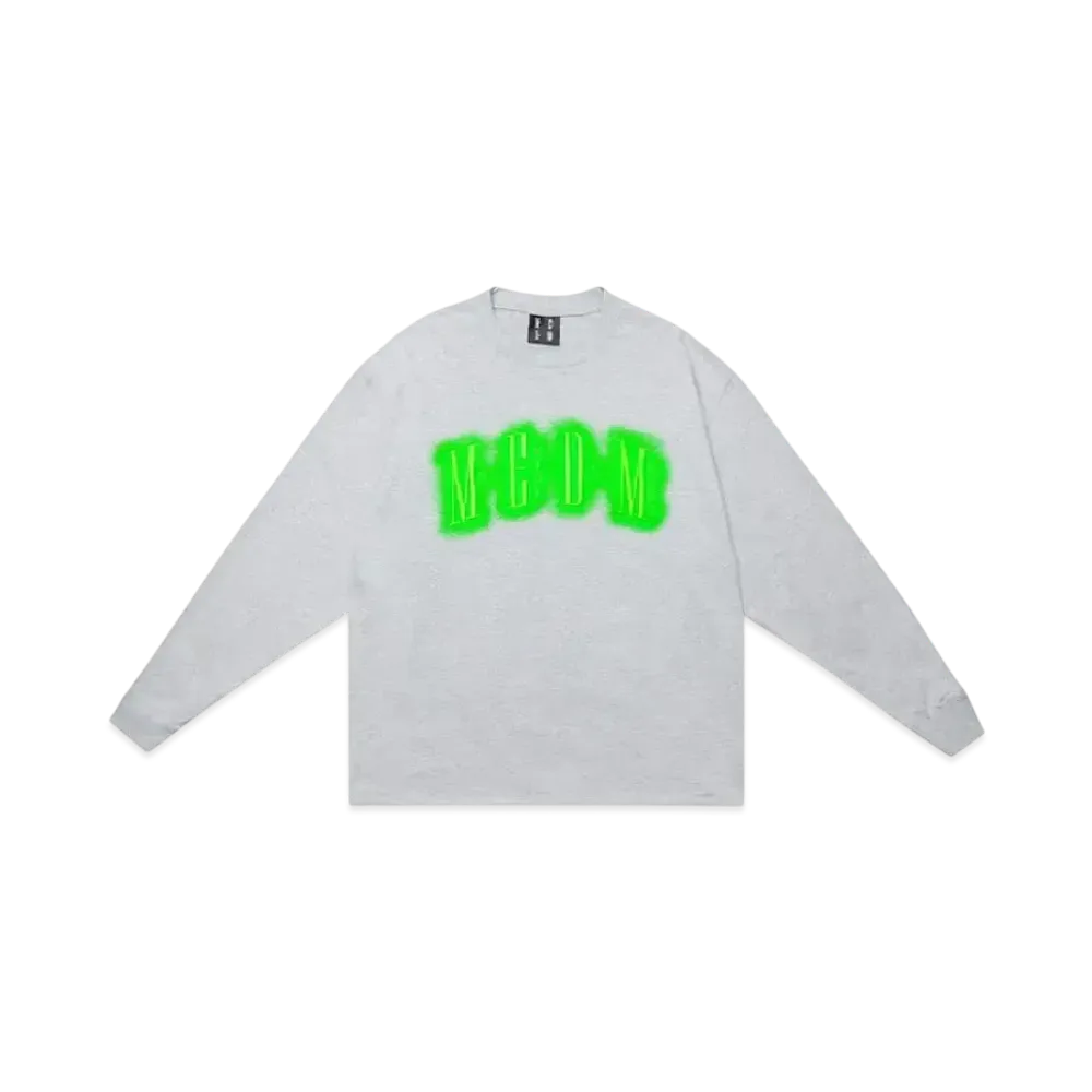 MR. ENJOY DA MONEY Neon Lamp Embroidery Long Sleeves "Grey"