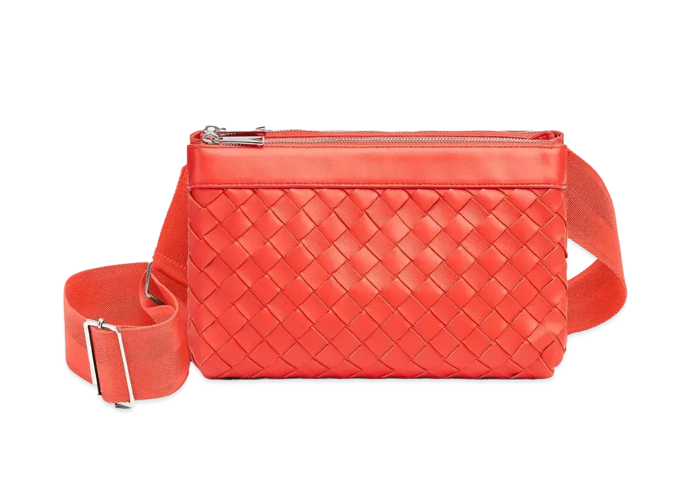 Bottega Veneta Classic Intrecciato "Tomato"