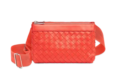 Bottega Veneta Classic Intrecciato "Tomato"