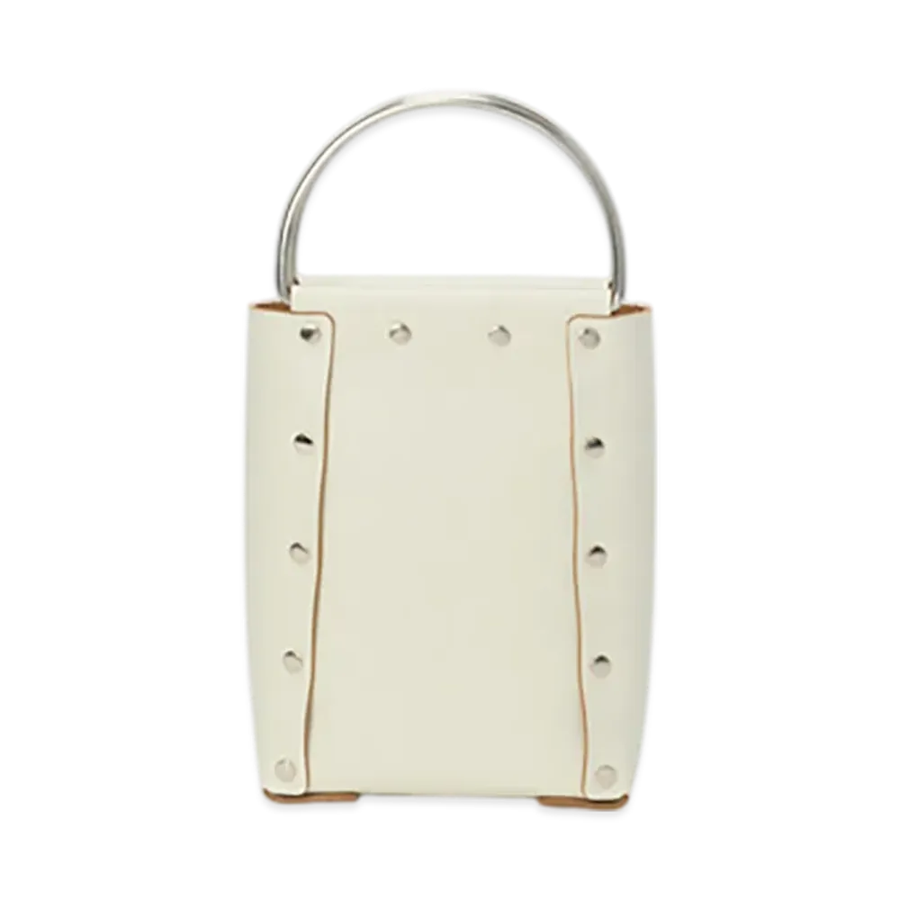 Hender Scheme Assemble D Handle Bag Small "White"