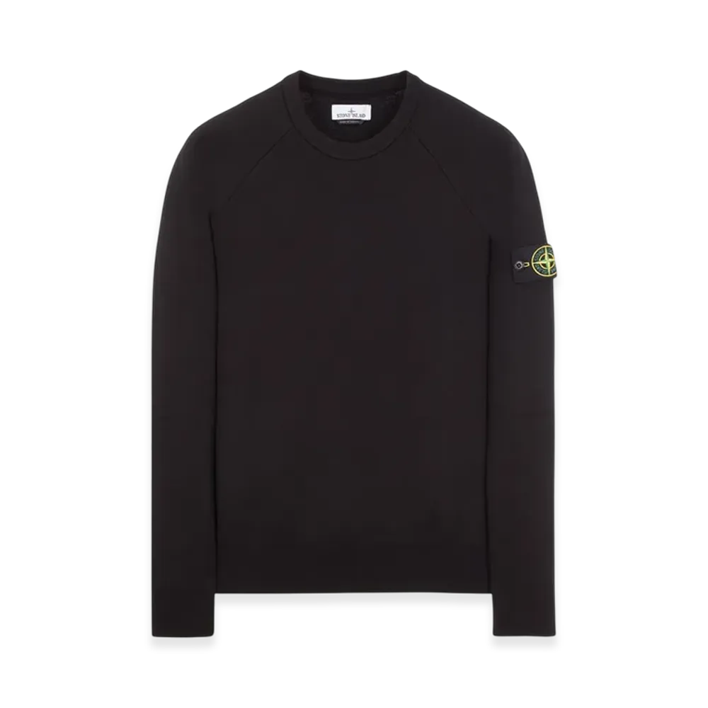 Stone Island 527A6 Crewneck Knit - 23FW "Black"
