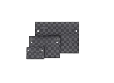 Louis Vuitton Alpha Triple Pouch Monogram Eclipse