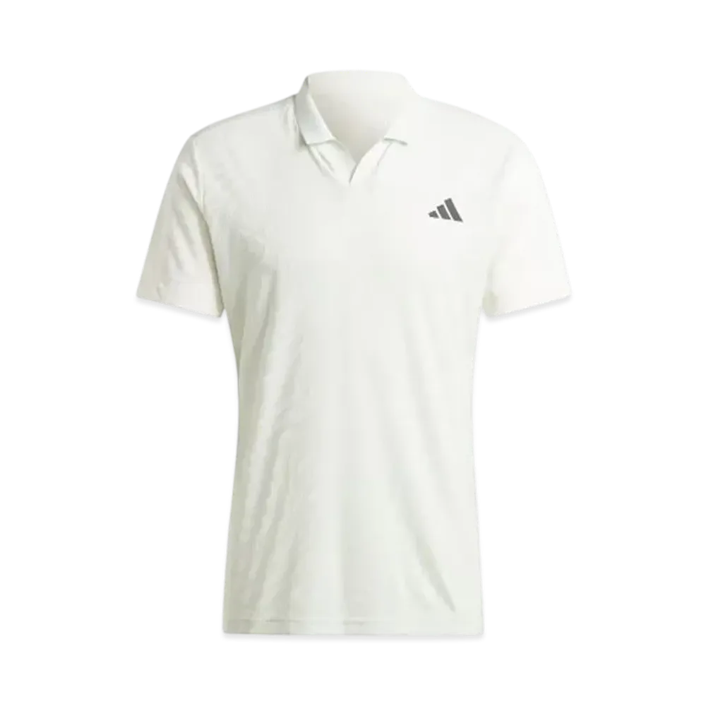 adidas Tennis Airchill Pro Freelift Polo Shirt "Off White/Crystal Jade"